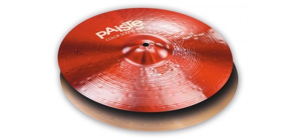 HiHat Becken 900 Serie Color Sound Red 14" Heavy