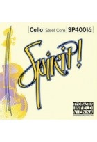 Cello-Saiten Spirit! Fractional - kleine Größen D 1/2