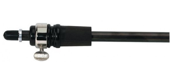 Kontrabassstachel Standard 45 cm lang,schwarzer Stab Konus 29/32mm