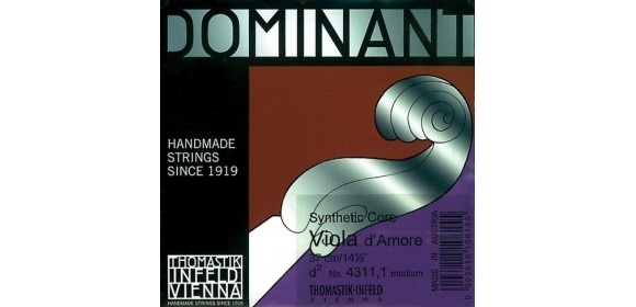 Viola d'amore-Saiten Dominant D''