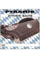 Zither-Saiten Zither Griff. Münchner Stimmung C Bronze besp. geschl.