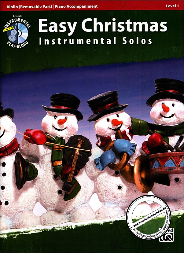 Titelbild für ALF 33295 - EASY CHRISTMAS - INSTRUMENTAL SOLOS