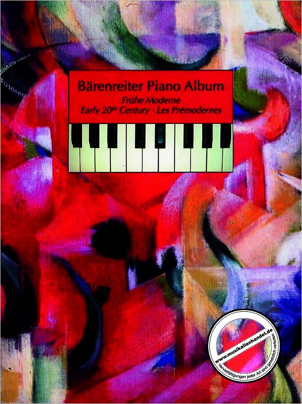 Titelbild für BA 6555 - BAERENREITER PIANO ALBUM - FRUEHE MODERNE