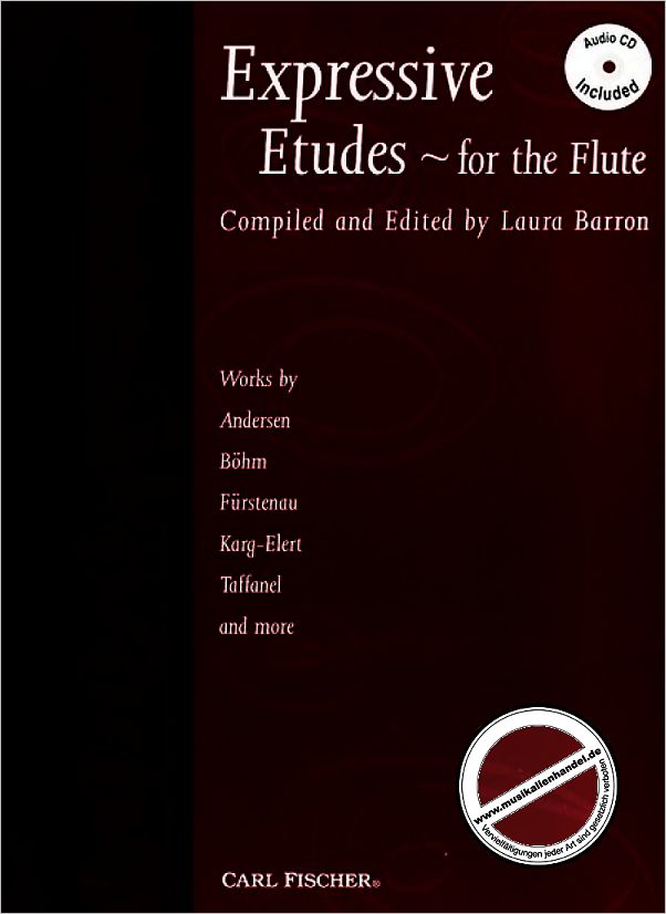 Titelbild für CF -WF6 - EXPRESSIVE ETUDES FOR THE FLUTE