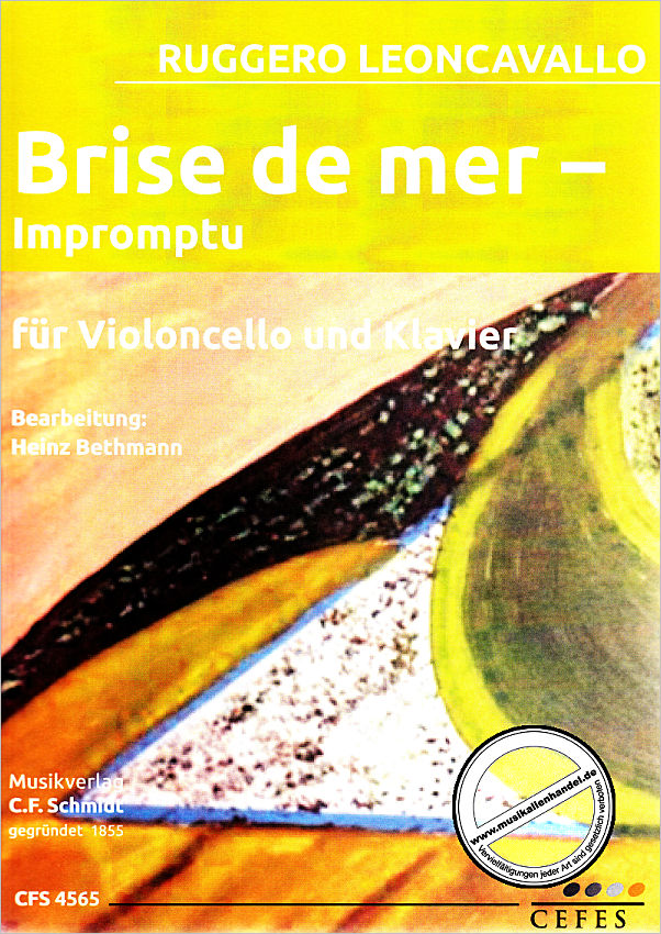 Titelbild für CFS 4565 - BRISE DE MER