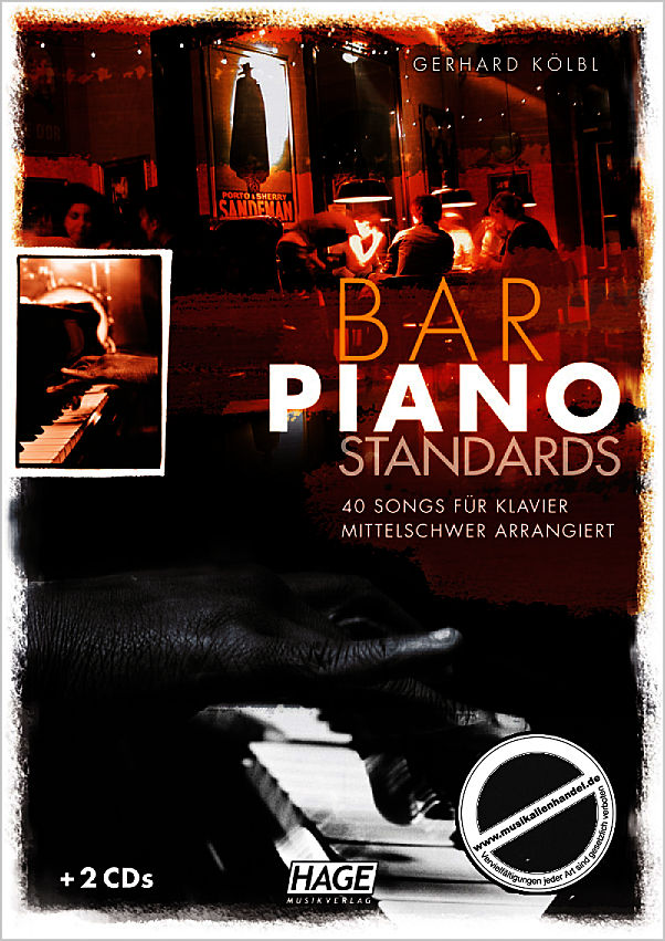 Titelbild für HAGE 3703 - BAR PIANO STANDARDS
