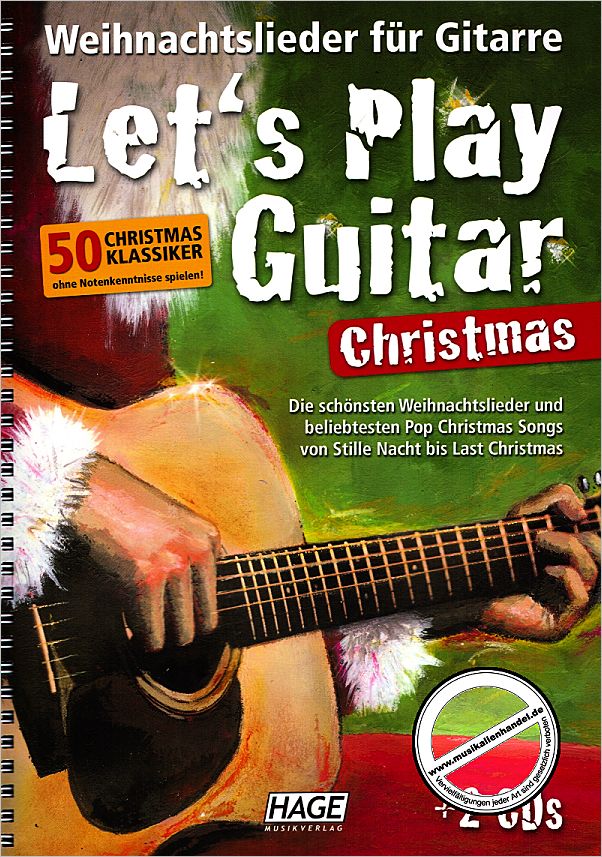 Titelbild für HAGE 3799 - LET'S PLAY GUITAR - CHRISTMAS