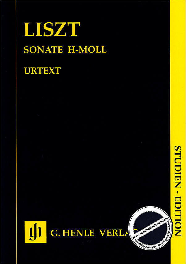 Titelbild für HN 9559 - SONATE H-MOLL