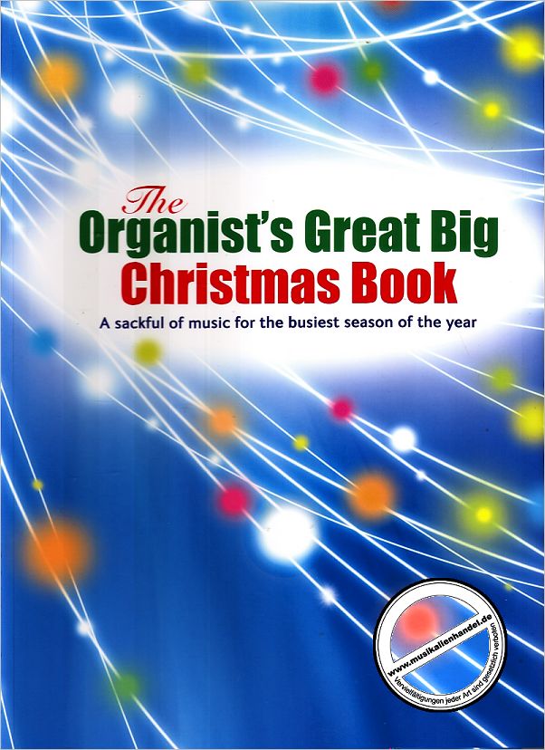 Titelbild für KM 1400475 - ORGANIST'S GREAT BIG CHRISTMAS BOOK