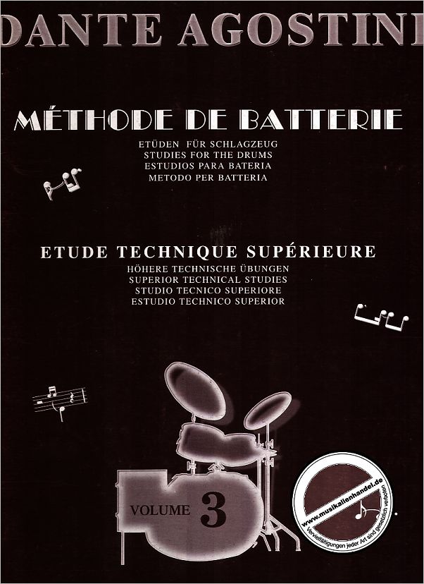 Titelbild für MK 3366 - METHODE DE BATTERIE 3 - ETUDE TECHNIQUE SUPERIEURE