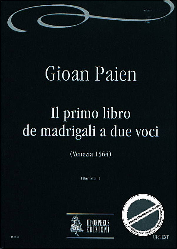Titelbild für ORPHEUS -DUO43 - IL PRIMO LIBRO DE MADRIGALI A 2 VOCI