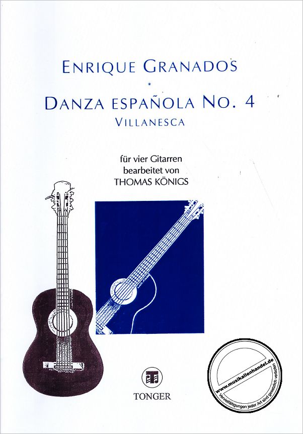 Titelbild für PJT 2889-0 - VILLANESCA (DANZA ESPANOLA 4)