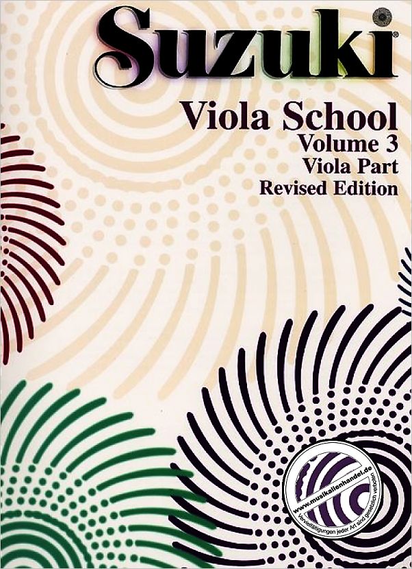 Titelbild für SBM 243S - VIOLA SCHOOL 3 - REVISED EDITION