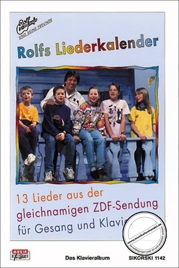 Titelbild für SIK 1142 - ROLFS LIEDERKALENDER