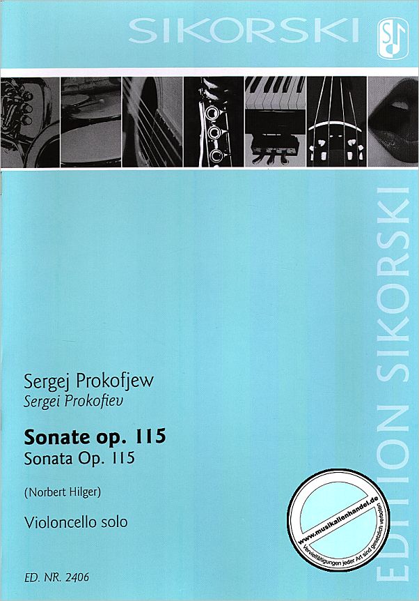 Titelbild für SIK 2406 - SONATE OP 115