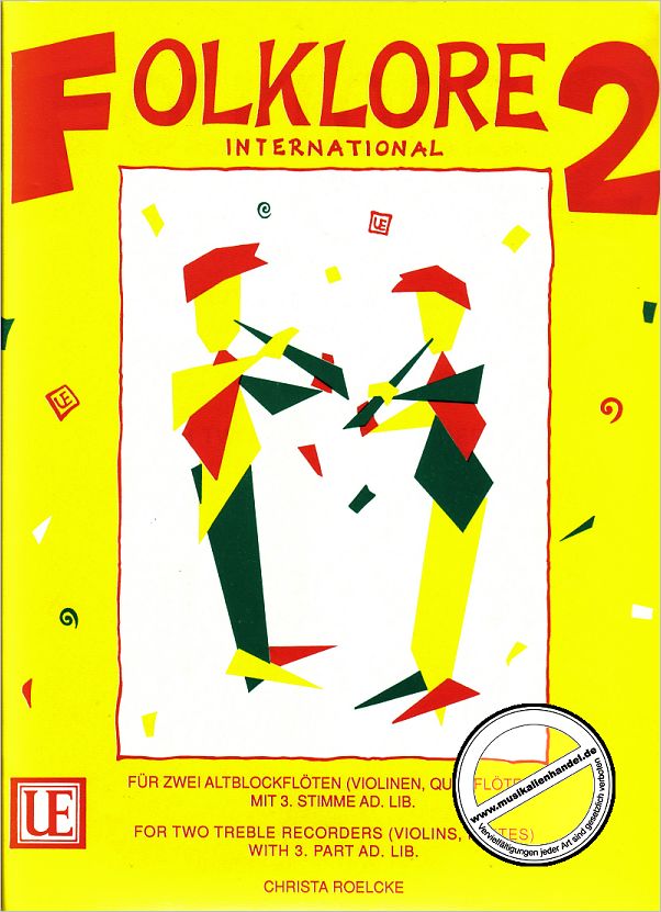 Titelbild für UE 19805 - FOLKLORE INTERNATIONAL 2