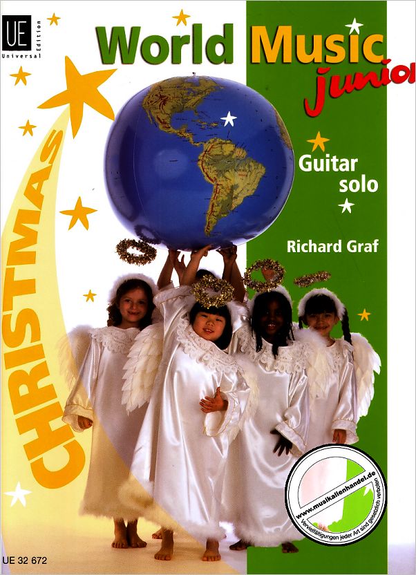 Titelbild für UE 32672 - WORLD MUSIC JUNIOR - CHRISTMAS