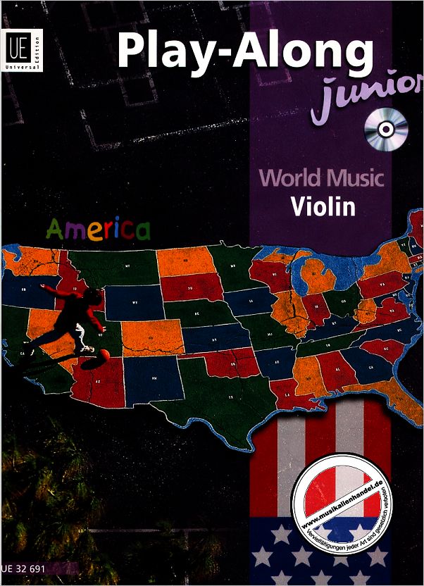Titelbild für UE 32691 - WORLD MUSIC JUNIOR - AMERICA