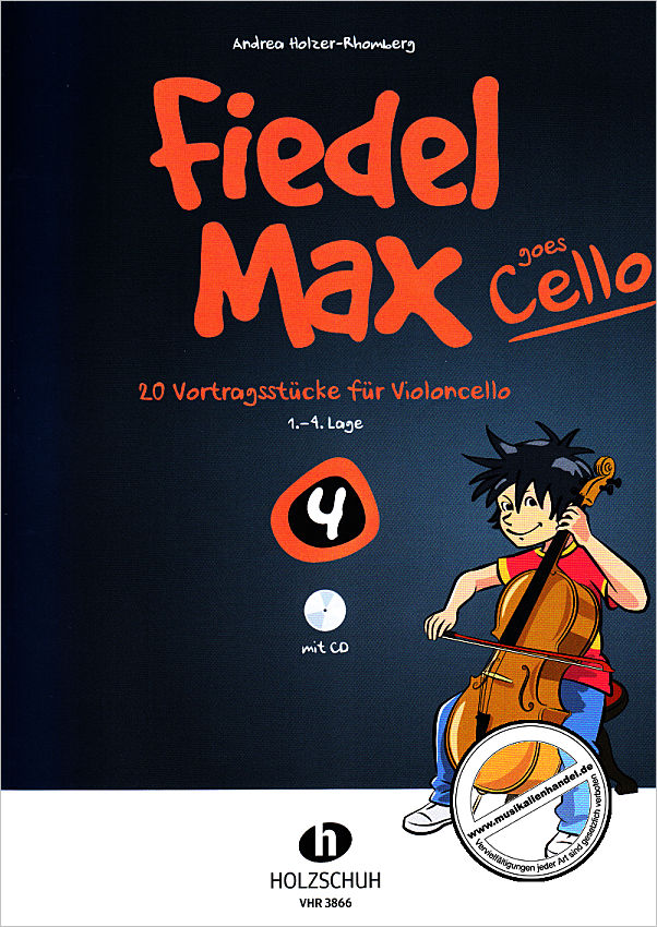 Titelbild für VHR 3866 - FIEDEL MAX GOES CELLO 4