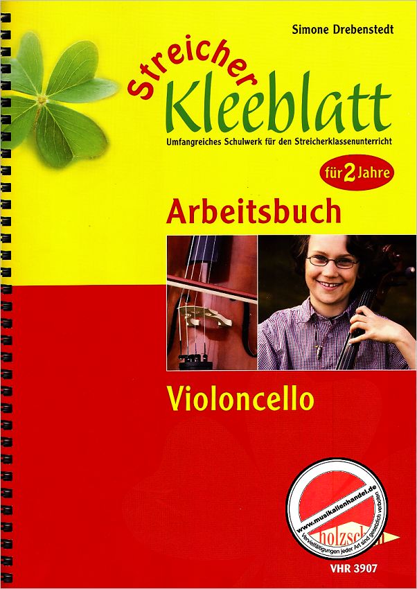 Titelbild für VHR 3907 - STREICHER KLEEBLATT - ARBEITSBUCH