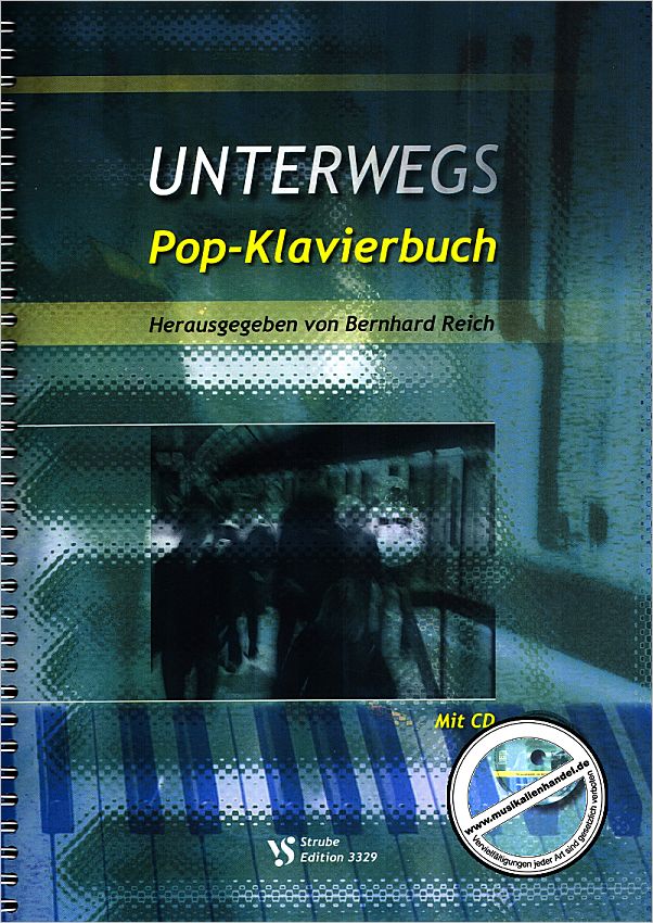 Titelbild für VS 3329 - UNTERWEGS - POP KLAVIERBUCH