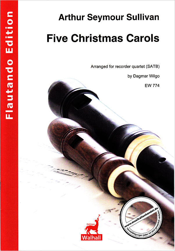 Titelbild für WALHALL 774 - 5 CHRISTMAS CAROLS
