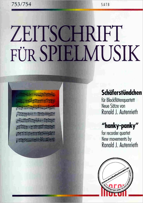 Titelbild für ZFS 753-754 - SCHAEFERSTUENDCHEN