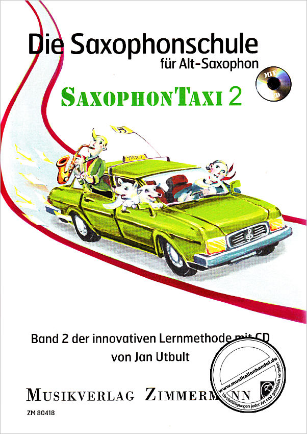 Titelbild für ZM 80418 - SAXOPHONTAXI 2