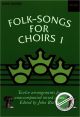 Noten-Titelbild zu FOLK SONGS FOR CHOIRS 1 - ISBN+0-19-343718-X