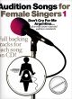 Noten-Titelbild zu AUDITION SONGS 1 FOR FEMALE SINGERS - MSAM+92587