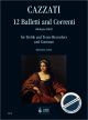 Noten-Titelbild zu 12 BALLETTI E CORRENTI - ORPHEUS+-CSS02
