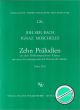 Noten-Titelbild zu 10 PRAELUDIEN OP 137A NACH WOHLTEMPERIERTES KLAVIER VON BACH - WW+126