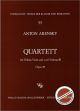 Noten-Titelbild zu QUARTETT OP 35 - WW+53