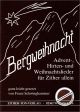 Noten-Titelbild zu BERGWEIHNACHT - ZTV+400