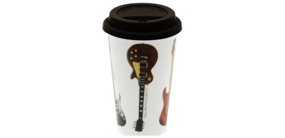 TASSE LATTE GITARREN - REISEBECHER