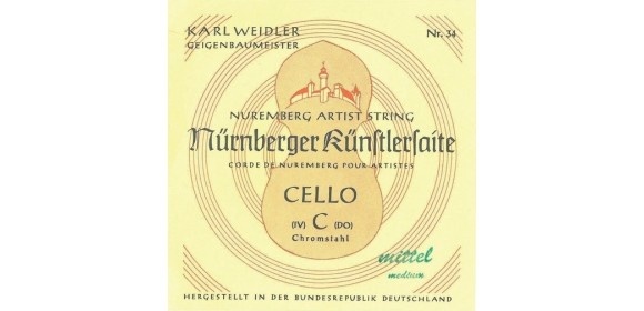 Nürnberger Saiten für Cello Künstler 1/2