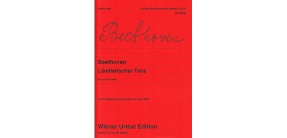 Beethoven Ländlerischer Tanz UT 50296 Neuentdeckung zum Beethoven-Jahr 2020
Reutter/Franke