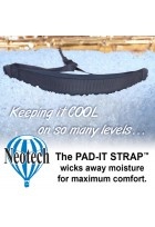 Saxophongurt Pad-It Strap Schwarz, Länge 46 - 56cm