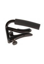Kapodaster Standard Capo E-Gitarre, 7.25" Radius, schwarz