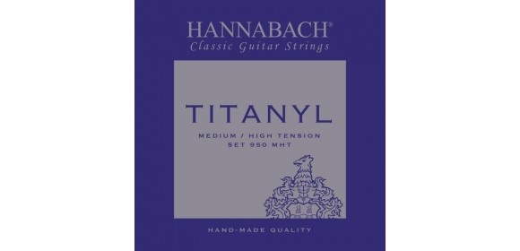 Klassikgitarre-Saiten Serie 950 Medium/High Tension Titanyl Satz medium-high