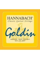 Klassikgitarre-Saiten Serie 725 Medium/High Tension Goldin 3er Bass