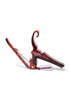 Kapodaster Quick-Change Capo Akustikgitarre rosewoodfarbig