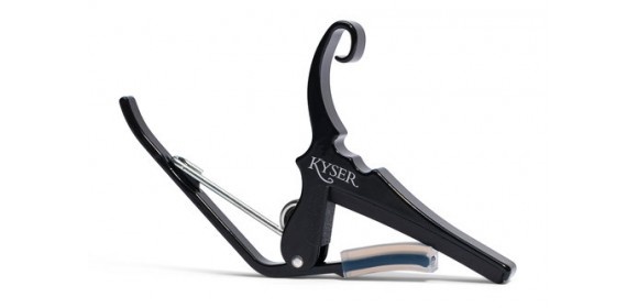 Kapodaster Quick-Change Capo Akustikgitarre 12-str. black