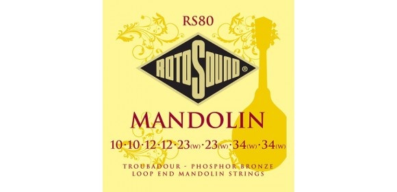Mandoline-Saiten Troubadour Satz Mandoline 10-34