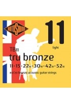 Akustik-Gitarren Saiten Tru Bronze Satz Light 11-52