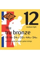 Akustik-Gitarren Saiten Tru Bronze Satz Medium Light 12-54