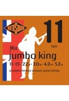 Akustik-Gitarren Saiten Jumbo King Satz Light 11-52