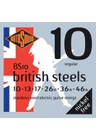 E-Gitarre-Saiten British Steels Satz Regular 10-46