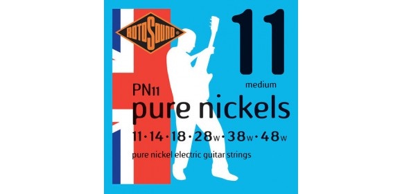 E-Gitarre-Saiten Pure Nickels Satz Medium 11-48