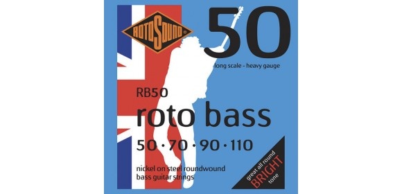E-Bass Saiten Roto Bass Satz 4-string Nickel Heavy 50-110